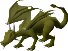 Green dragon render